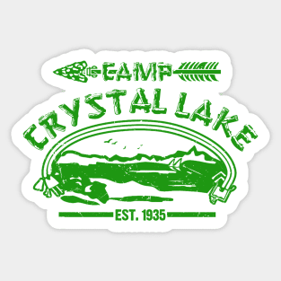 Camp Crystal Lake Sticker